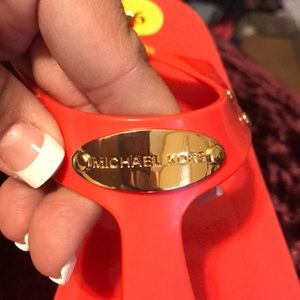 Michael Kors gel sandals